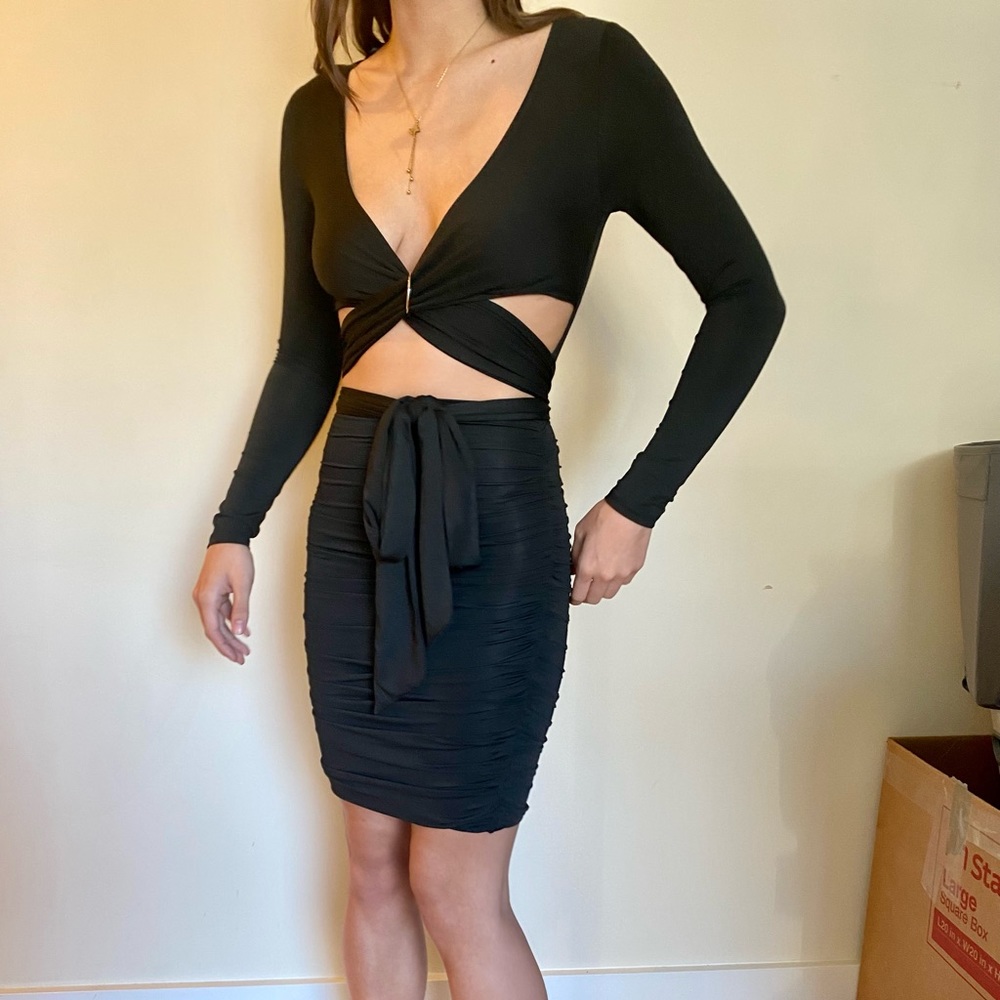 PRINCESS POLLY SANTANA MINI DRESS